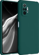 kwmobile telefoonhoesje voor Xiaomi Redmi Note 10 Pro - Hoesje voor smartphone - Back cover in turqoise-groen