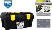 Gereedschapskist Bricotech Zwart Geel (46 X 25,7 x 22,7 cm)