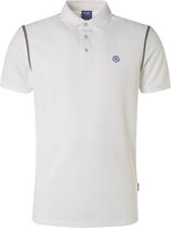 Qubz Poloshirt Polo Pique Shoulder Tape Q01370421 010 White Mannen Maat - XL