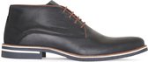 Gaastra - Heren Nette schoenen Murray Mid Lea M Navy - Blauw - Maat 46