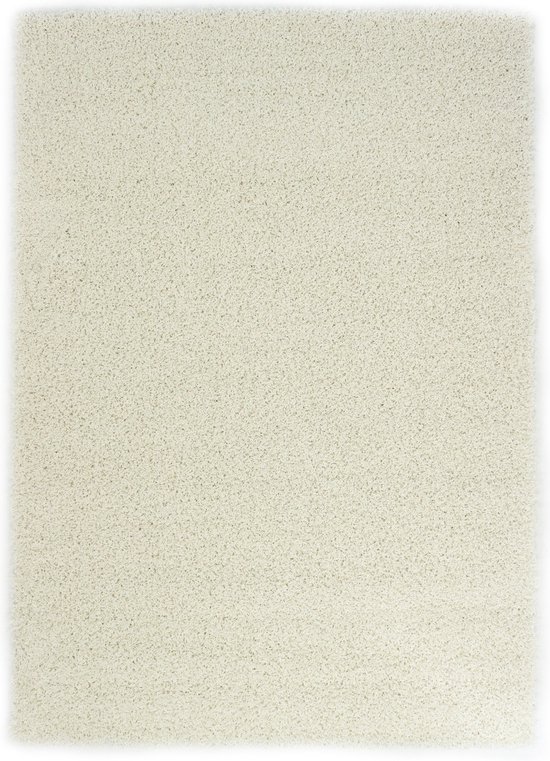 Hoogpolig Vloerkleed - Tender Shaggy - Crème - 80 x 150 cm