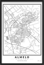 Poster Stad Almelo A2 - 42 x 59,4 cm (Exclusief Lijst)