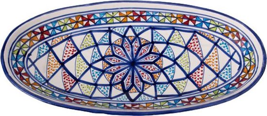 Bol ovale Naoura 40 cm | OS.AR.40 | Plats & Déco