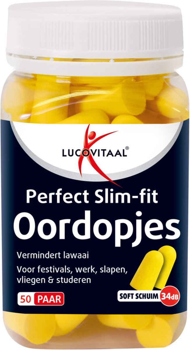 Goedkoopste Lucovitaal Oordopjes 50 paar Soft Schuim