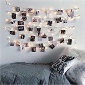 LED-lichtkrans Ledkia Draadloos Gouden (3,5 m)
