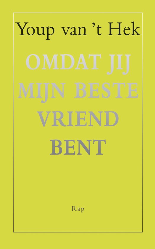 Omdat jij mijn beste vriend bent - cover