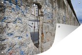 Muurdecoratie Berlijnse muur - Duitsland - Cultuur - 180x120 cm - Tuinposter - Tuindoek - Buitenposter