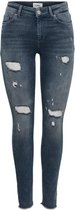 ONLY ONLBLUSH LIFE MID SK RW AK DT REA751NOOS Special blue grey denim Dames Jeans - Maat XL X L30