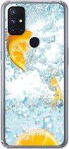 6F hoesje - geschikt voor OnePlus Nord N10 5G -  Transparant TPU Case - Lemon Fresh #ffffff
