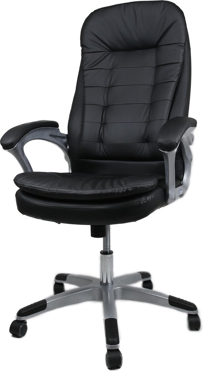 Nifty Living - bureaustoel - draaistoel - met hoog zitcomfort - zwart - in hoogte verstelbaar