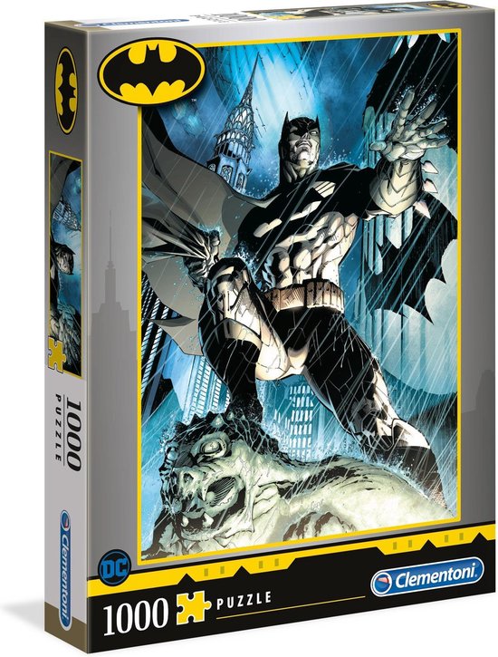 Clementoni - Puzzel - 1000 Stukjes - Batman 2020 - High Quality Collection