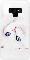 - ADEL Siliconen Back Cover Softcase Hoesje Geschikt voor Samsung Galaxy Note 9 - Katten