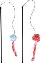 Flamingo Catchy Hengel Pluche, Let Op ! Alleen Kleur Rood Word Geleverd !