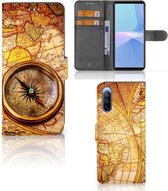 GSM Hoesje Sony Xperia 10 III Magnet Case Kompas