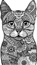 Happy Cat Unmounted Rubber Stamp (CI-523)