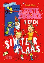 Omslag De zoete zusjes vieren Sinterklaas