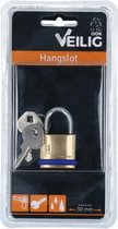 VEILIG - Hangslot - met 2 sleutels - 30mm