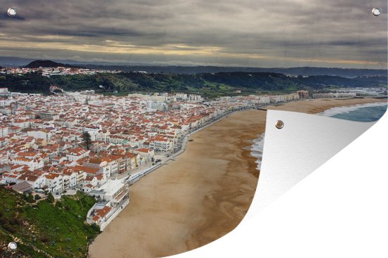 Décoration murale Nazare - 180x120 cm - Affiche jardin - Toile jardin