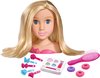 foto van My Girl - Styling Head met Make-Up en accessoires - 16 delig - 19 cm - Kaphoofd