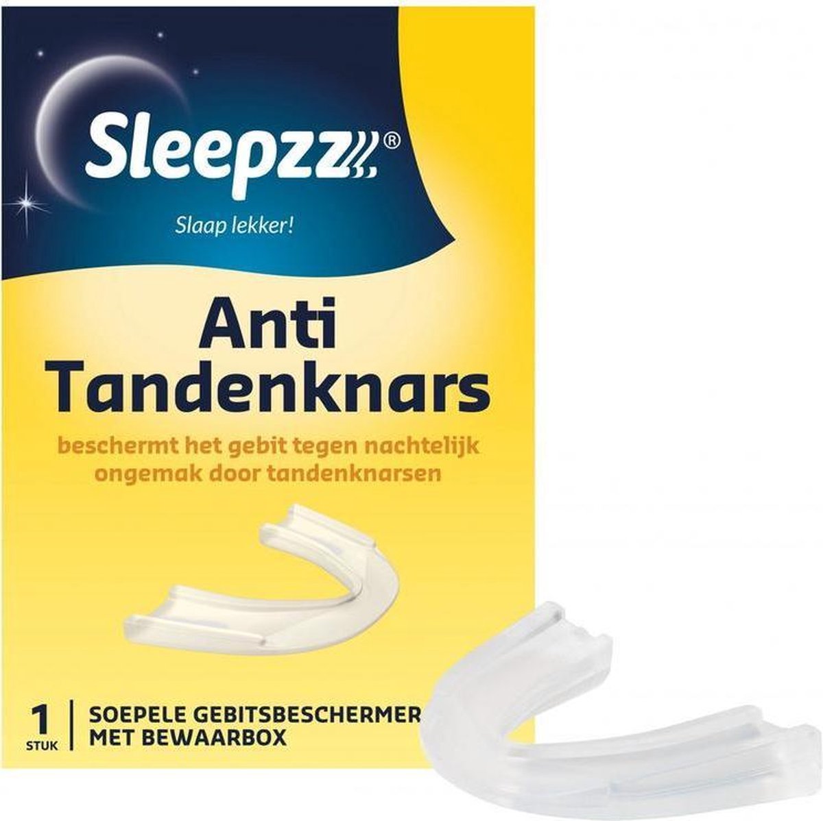 Industrieel paniek interferentie Sleepzz Anti-tandenknars - Gebitsbeschermer - Antisnurkmiddel - 1 stuk |  bol.com