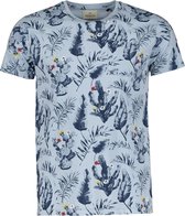 Hensen T-shirt - Slim Fit - Blauw - 3XL Grote Maten