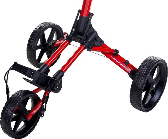 FastFold Square Golftrolley - Rood Zwart van FastFold — afbeelding 3