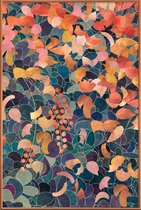 JUNIQE - Poster met kunststof lijst A Shiny Path 3 -30x45 /Grijs &