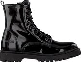 Giga G3519 Veterboots - Laarzen Met Veters - Meisjes - Zwart - Maat 34