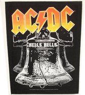 AC/DC Hells Bells Motief Grote Rugpatch Zwart/Oranje