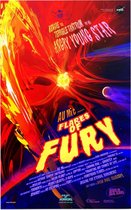 Flares of Fury (Galaxy of Horrors), NASA/JPL - Foto op Forex - 60 x 90 cm