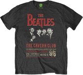 The Beatles Heren Tshirt -M- Cavern '63 Eco Zwart