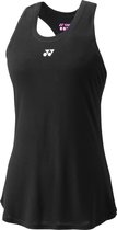 Yonex Tennistanktop Dames Lyocell/polyester Zwart Maat M