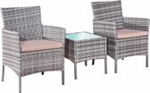 SANO Balkonmeubel set 2 Persoons Polyrotan / Wicker