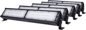 Lineaire Highbay LED 200W ZWART (5 stuks) - Wit licht
