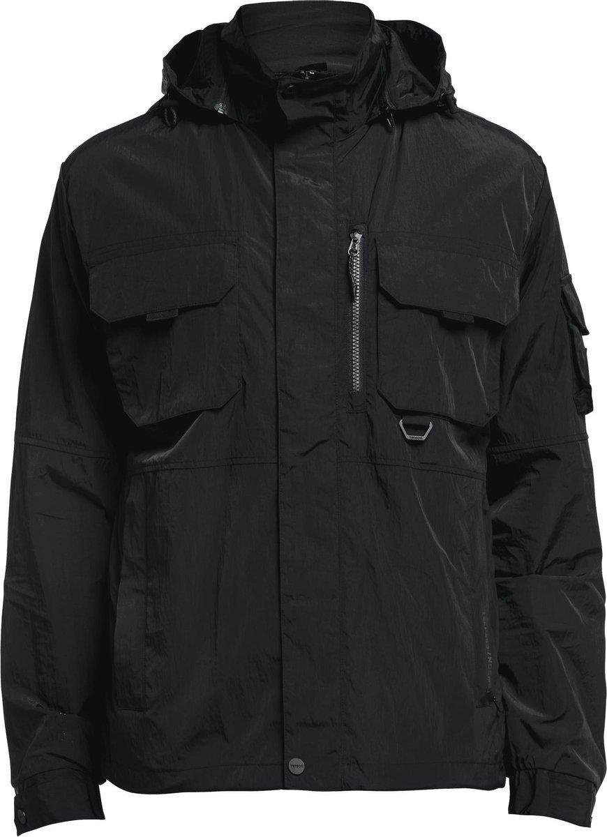 Tenson Jeffers Jkt M Outdoorjas Heren Zwart