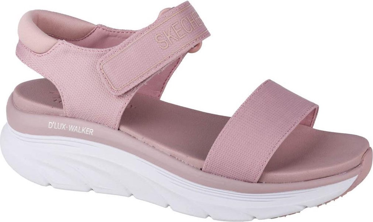 Skechers D'Lux Walker-New Block 119226-BLSH Vrouwen Roze sportsandalen maat: 41 EU