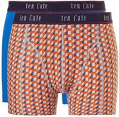 Ten Cate Fine Heren boxershort Orange 2-Pack  - XXL  - Blauw