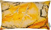 Swan Spring | Yellow Rust | Sierkussenhoes | Geel | Oranje | Zwart | 30 x 50cm