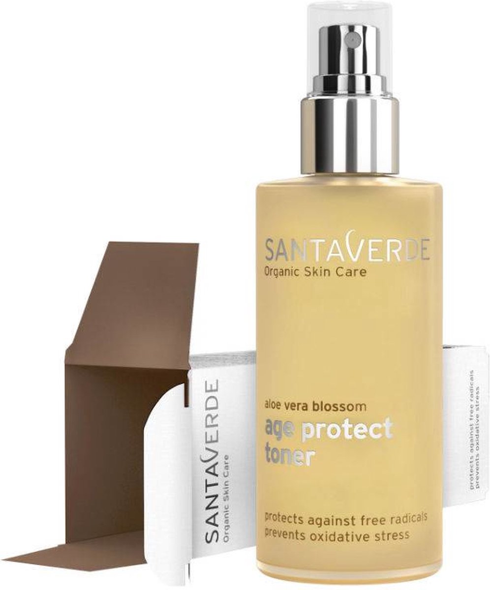 Goedkoopste Santaverde Aloe Vera Age Protect Toner Gezichtsreiniger - 100ml