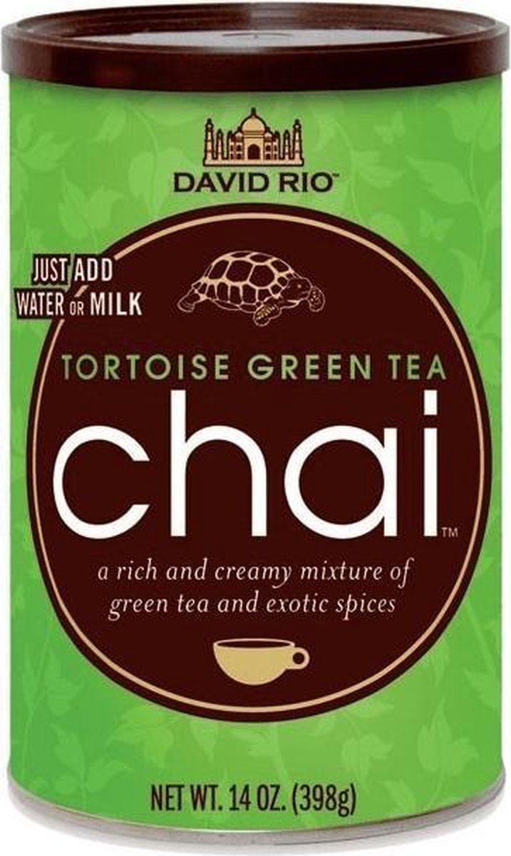 DAVID RIO TORTOISE GREEN TEA CHAI