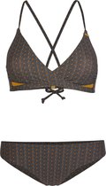 O'Neill Bikini Baay Maoi - Black With Yellow - 36