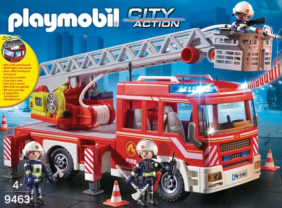 Playmobil - 9464 - Les pompiers - Fourgon d'intervention des pompiers