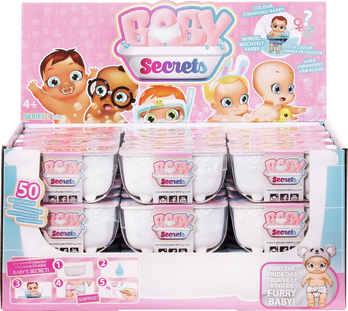 BABY Secrets CDU with Single Packs | bol.com