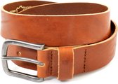 Kidzzbelts Jongenskinderriem Jeans 2004 - Cognac - 75 cm