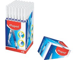 Maped inktuitwisser, schuine punt