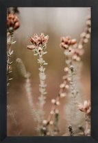 JUNIQE - Poster met houten lijst Nature Out Of Focus -13x18 /Bruin &