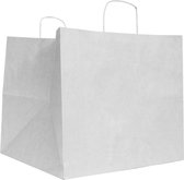 Pizzatassen 33+33x33cm Wit (100 st.)