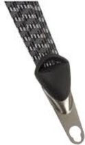 snelbinder trio 62 cm zwart/grijs