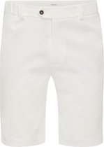 Mason | Korte broek wit rib