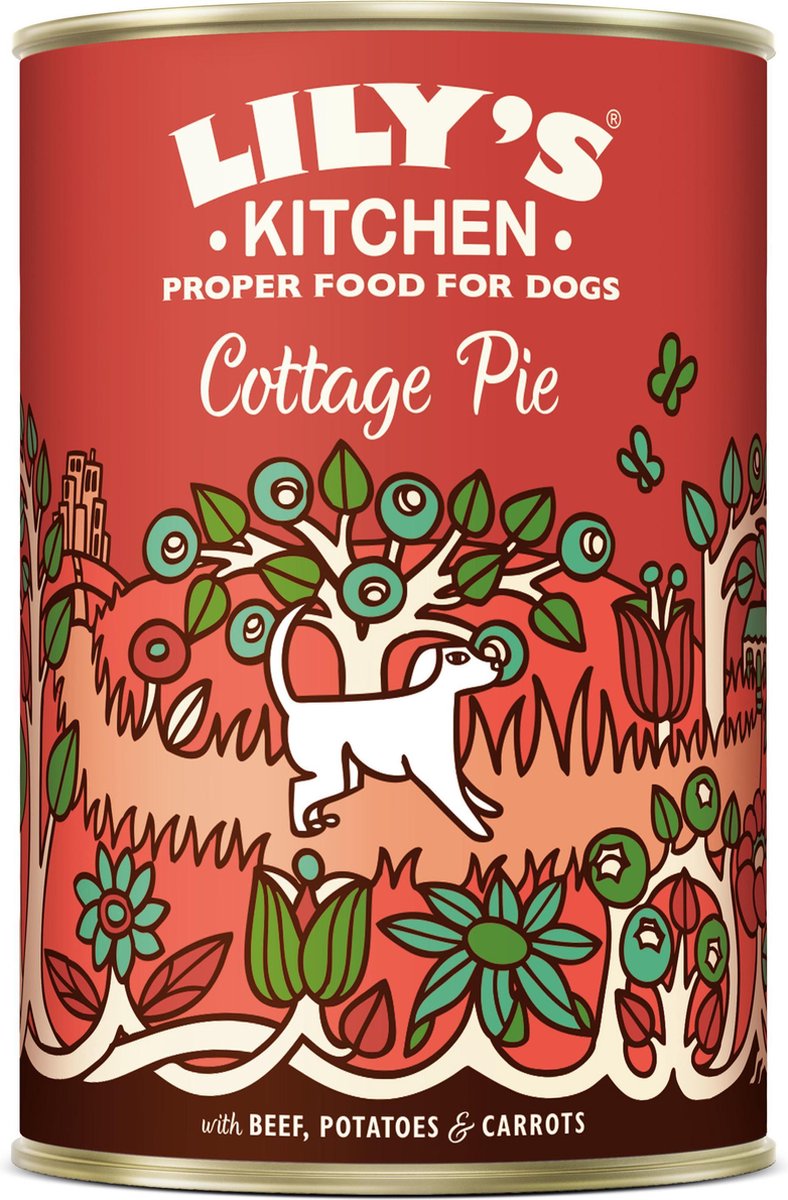 Lily's Kitchen Lilys Kitchen Hondenvoer - Blik - Cottage Pie - 6 x 400 g